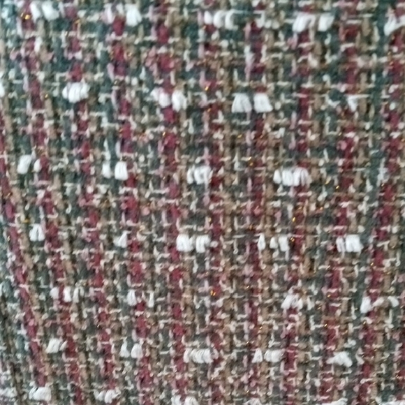 Chic Tweed A-Line Skirt in Brown and Cream - Picture 4 of 16